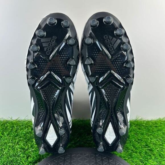 Adidas Freak Ultra 23 Inline Men Size 12 Black White Football Cleats GW4169 NEW - Picture 7 of 8